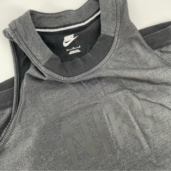 Nike Women’s Athletic Tank Top Black Reflective Activewear M - Picture 4 of 5